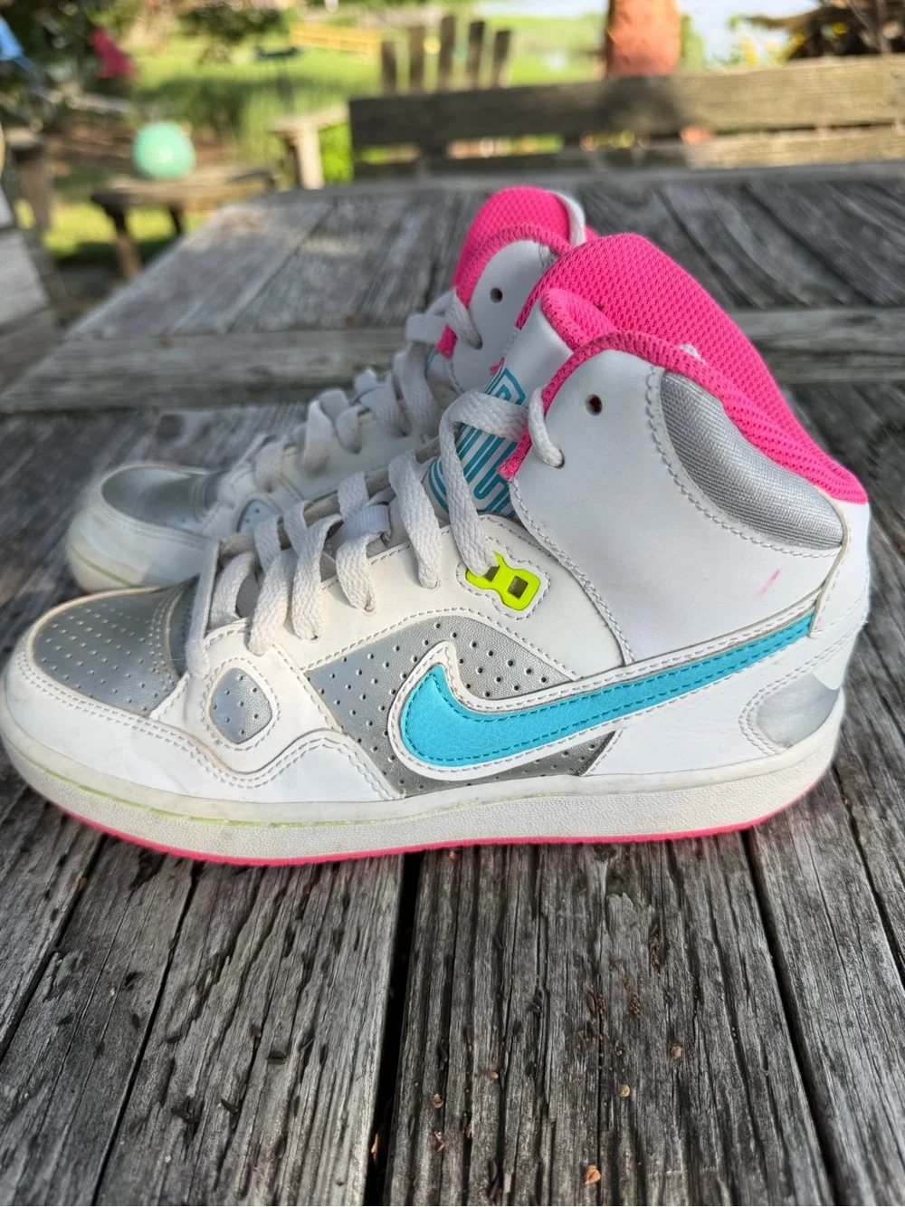 Nike Kids Son of Force high top sneakers - sz 4Y